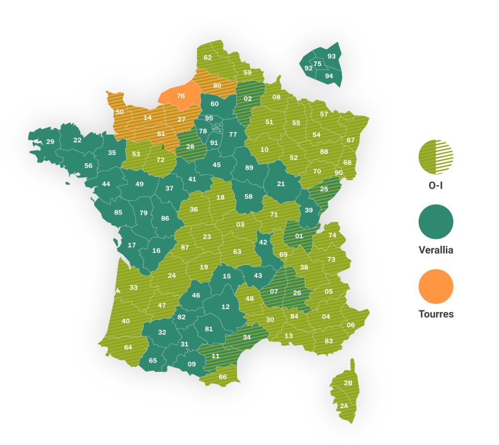 carte contacts en région 2026